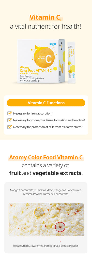 Color Food Vitamin C