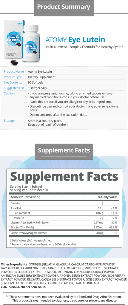 Eye Lutein