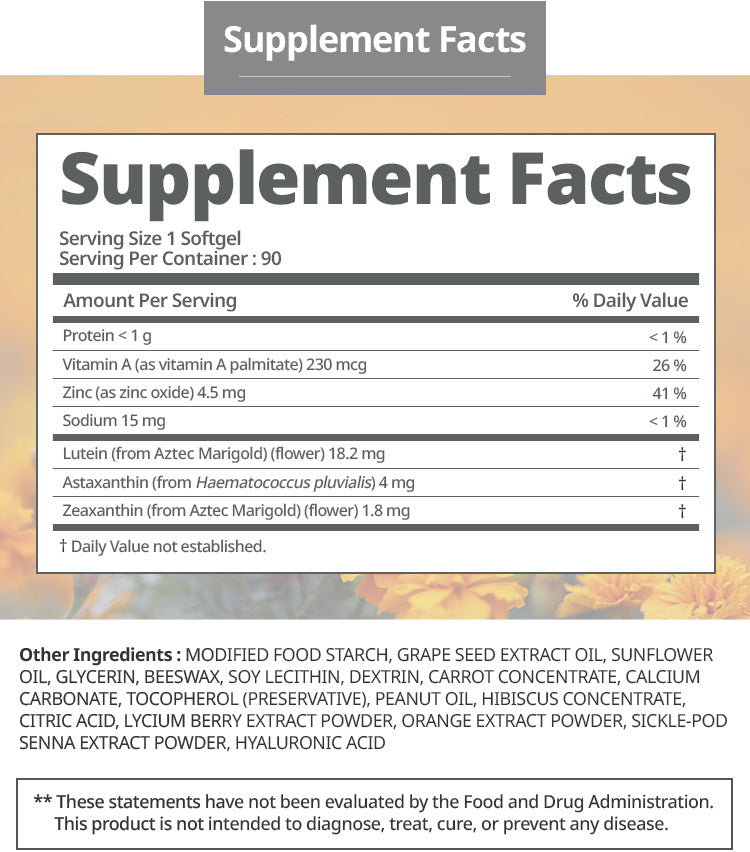 Eye Health Luaxanthin