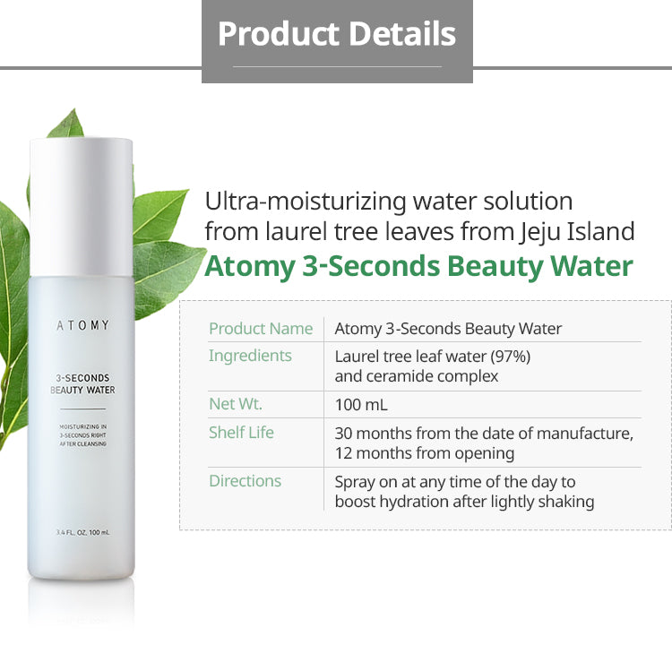 3-Seconds Beauty Water
