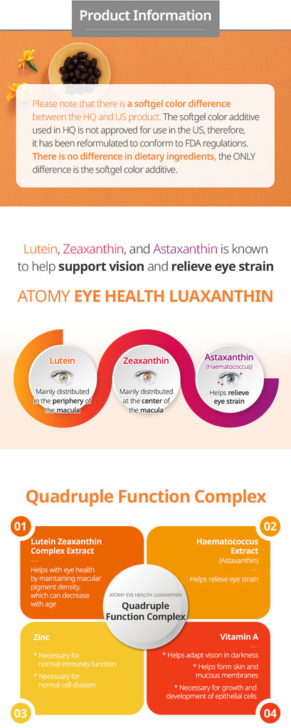 Eye Health Luaxanthin