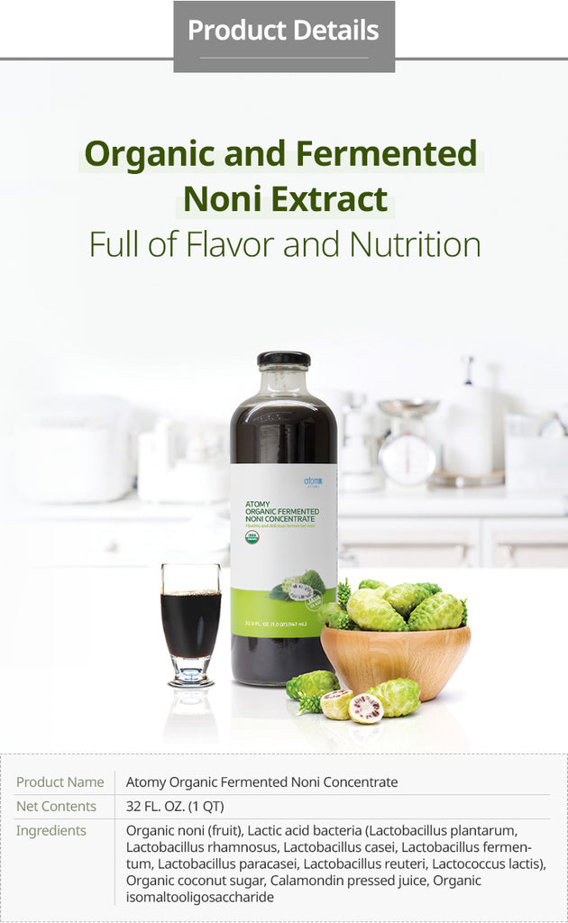 Organic Fermented Noni Concentrate