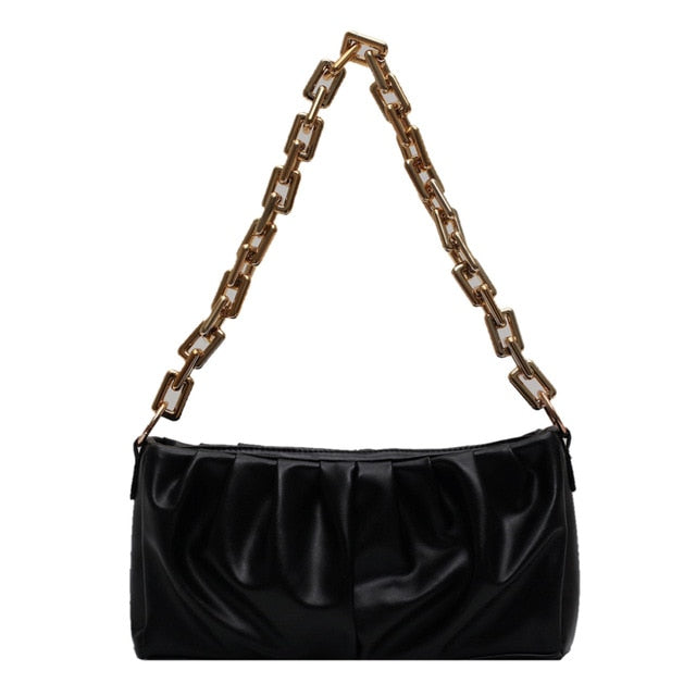 Chain Leather Shoulder Luxury Bag  For Women 2021
