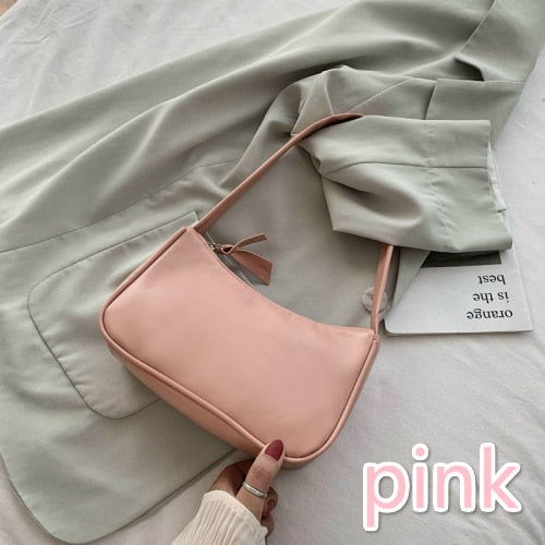 Small Baguette Handbags  Retro Spring Colors