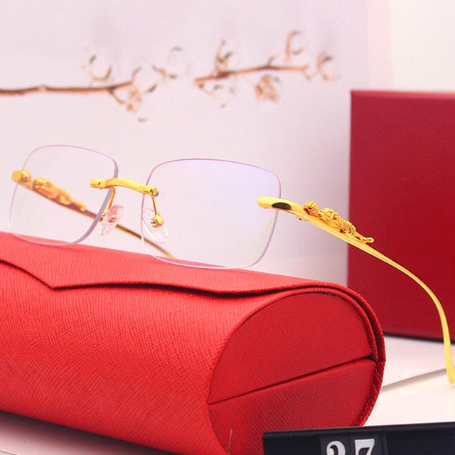 Luxury Small Square High Quality Sunglasses Women/Men Vintage Punk Sun Glasses V400