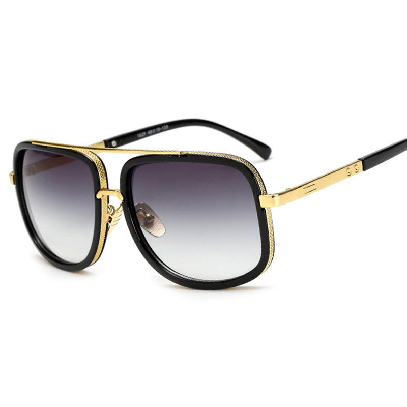 Unisex Superstar Brand Designer Trendy Celebrity Mirrored Sun Glasses