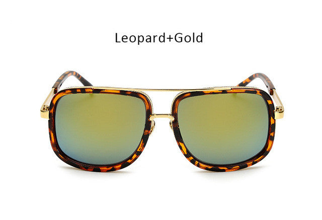Unisex Superstar Brand Designer Trendy Celebrity Mirrored Sun Glasses