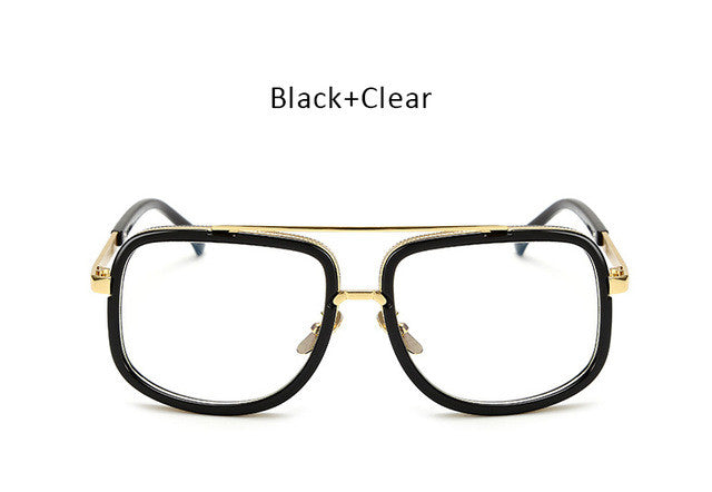 Unisex Superstar Brand Designer Trendy Celebrity Mirrored Sun Glasses