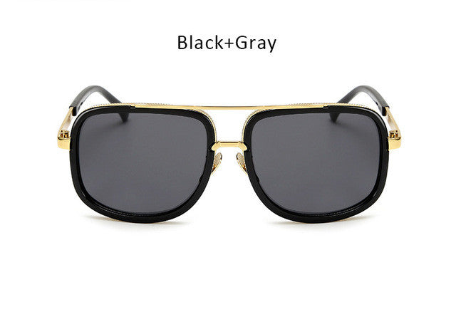 Unisex Superstar Brand Designer Trendy Celebrity Mirrored Sun Glasses