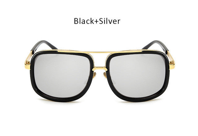 Unisex Superstar Brand Designer Trendy Celebrity Mirrored Sun Glasses