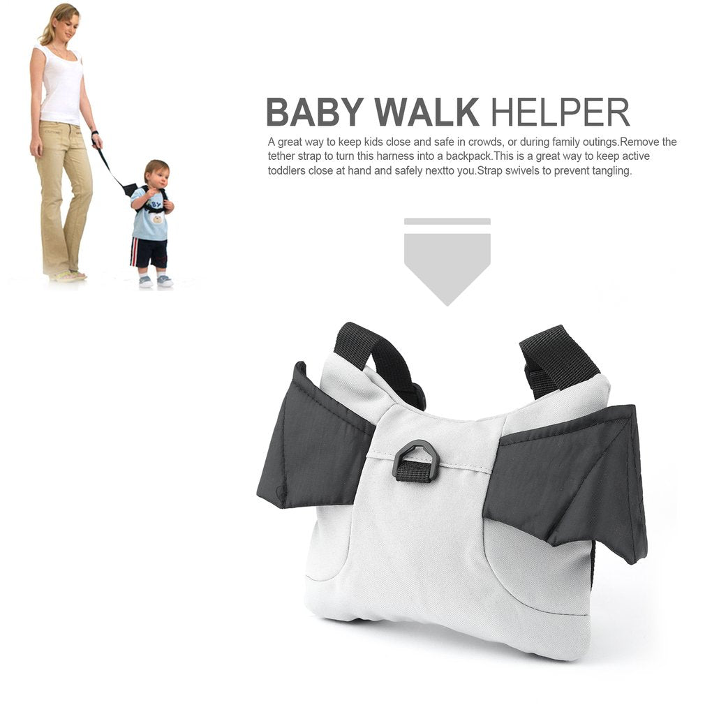 Moms Helper Pet Baby Toddler Walking Assistant Kids Keeper Safety Harness Backpack Bag Strap Removable Tether