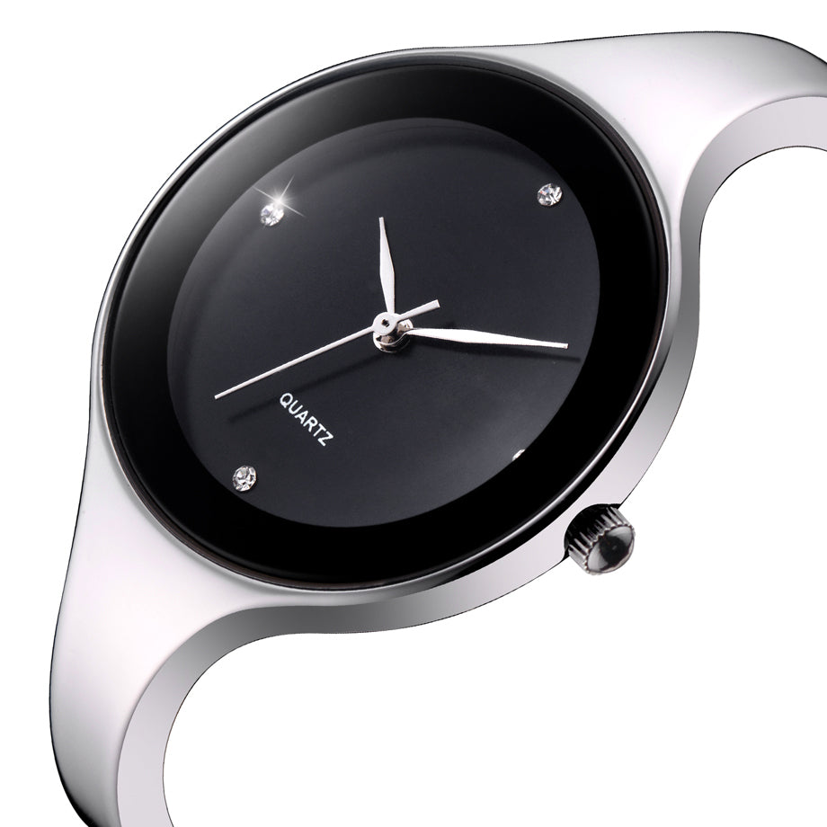 Luxury Brand Fashion Quartz Watch Women Ladies Stainless Steel Bracelet