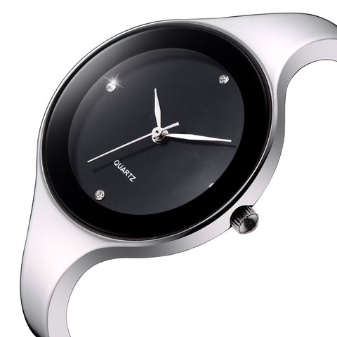 Luxury Brand Fashion Quartz Watch Women Ladies Stainless Steel Bracelet