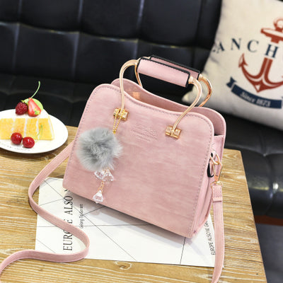 Jasmin Bicoleta - Women Hairbal Metal handbag